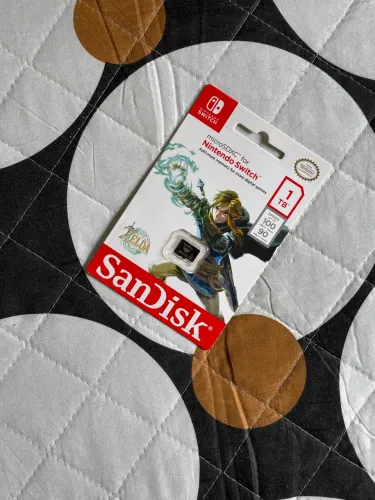 Cartão MicroSDXC 1TB Sandisk para Nintendo Switch