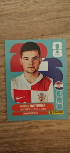 Figurinha Panini Copa do Mundo 2026 Martin Baturina