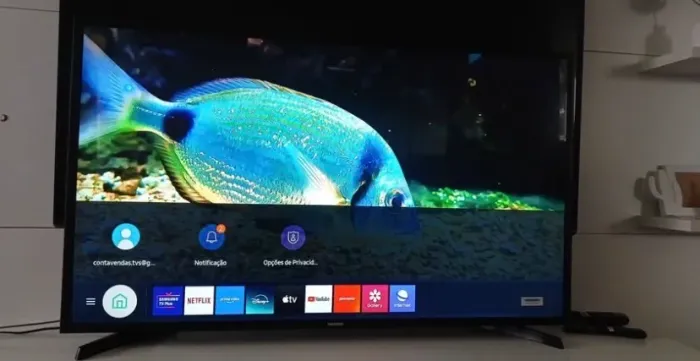 Tv Samsung tizen fullhd 43 polegadas sem detalhes