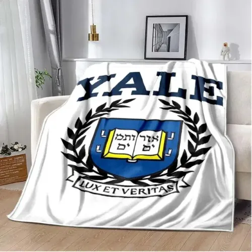 Cobertor Manta da Universidade de Yale - Branco