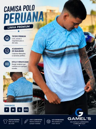 Camisa Polo Peruana