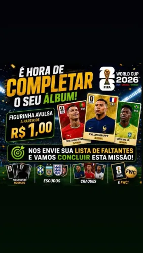 Figurinhas da copa 2026