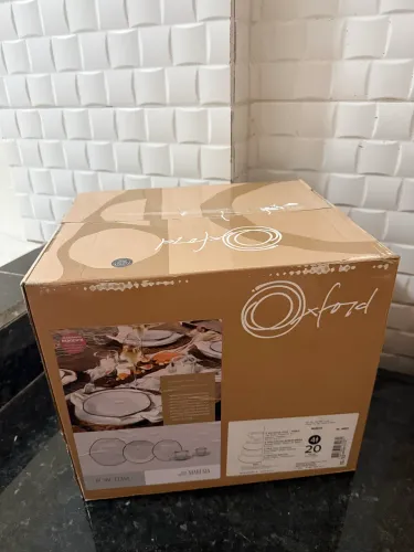 Kit jantar conjunto porcelana 20 peças