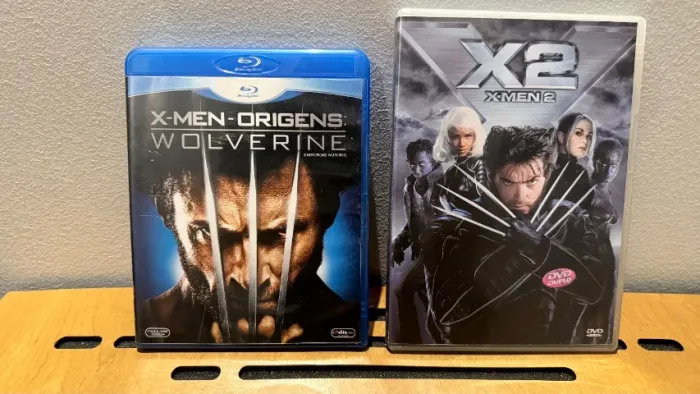X-Men: Origens Wolverine (Blu Ray Original) - +Brinde - DVD X-Men 2 (Original)
