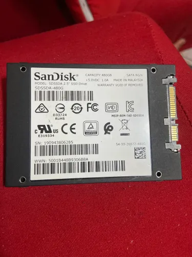 Ssd sata sandisk 512