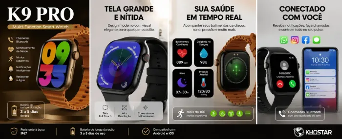 Smartwatch K9 pro