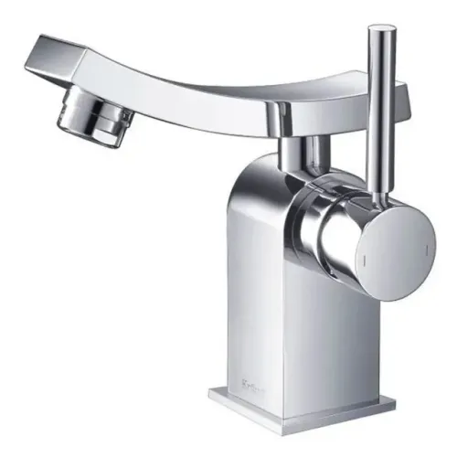 Torneira Monocomando para Banheiro/Lavabo Cromada