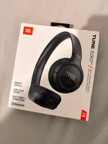 Fone JBL Tune 530bt preto novo.
