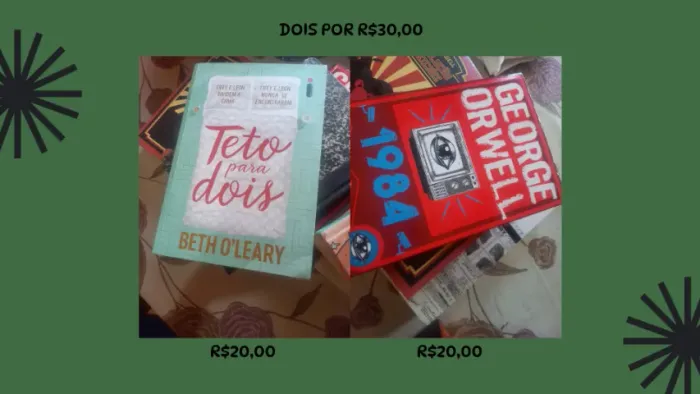 LIVROS NO PRECINHO
