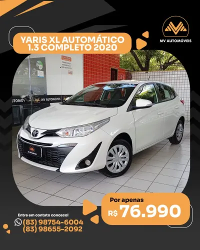 Toyota Yaris XL 1.3 Flex 16V 5P Aut. 2020