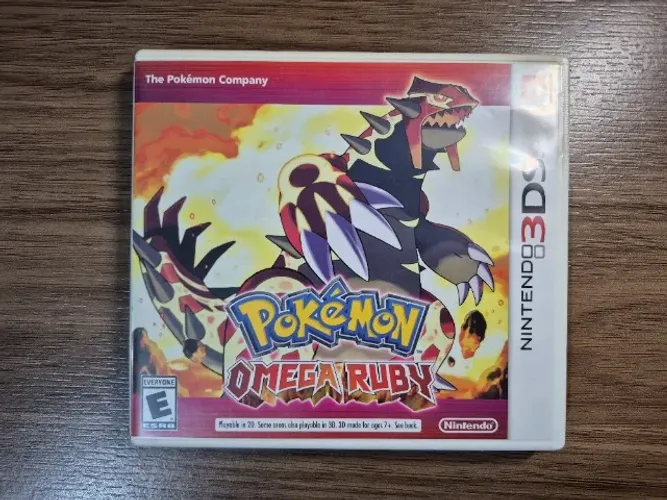 Pokémon Omega Ruby Nintendo 3DS Original Completo USA