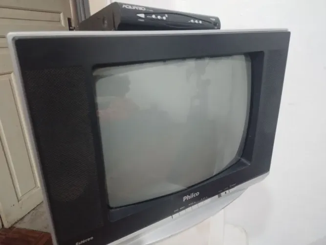Tv 14 tubo e conversor aquario