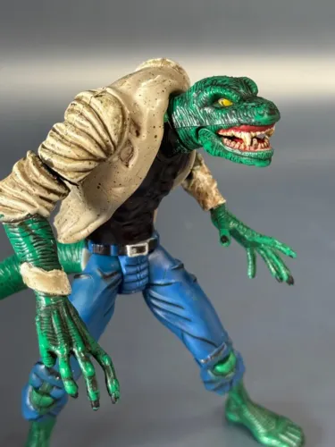 Lagarto Lizard Dr Connors Marvel 1997 Vilao do Homem Aranha veja fotos