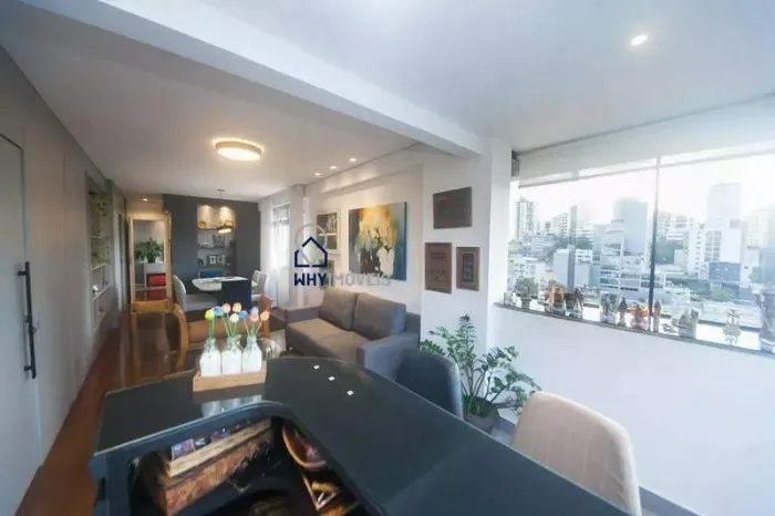 Cobertura à venda, 3 quartos, 1 suíte, 3 vagas, Sion - Belo Horizonte/MG
