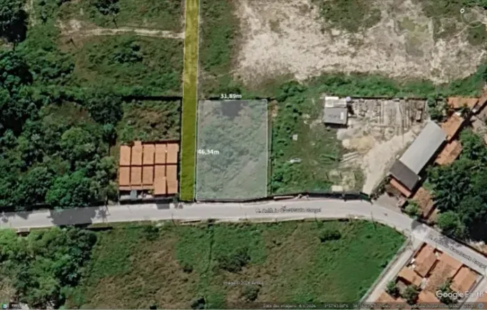 TERRENO DE ESQUINA A=1.489,48m² EM ITAITINGA NA PONTA DA SERRA COM ESCRITURA