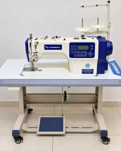 Máquina de Costura Industrial Eletrônica Lanmax LM179-M-D4 Completa