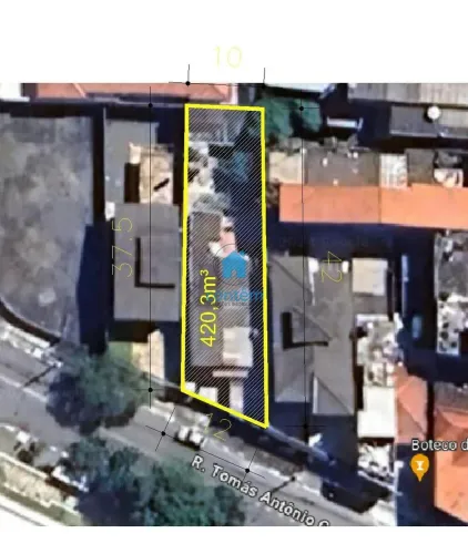 Terreno à venda em Osasco, Vila Osasco, com 420.3 m²