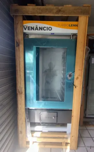 FORNO TURBO A LENHA 10 TELAS VENÂNCIO
