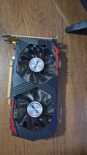 Placa de Vídeo GTX 1050 Ti 4GB AFOX - Com Defeito (Sucata / Para Conserto)