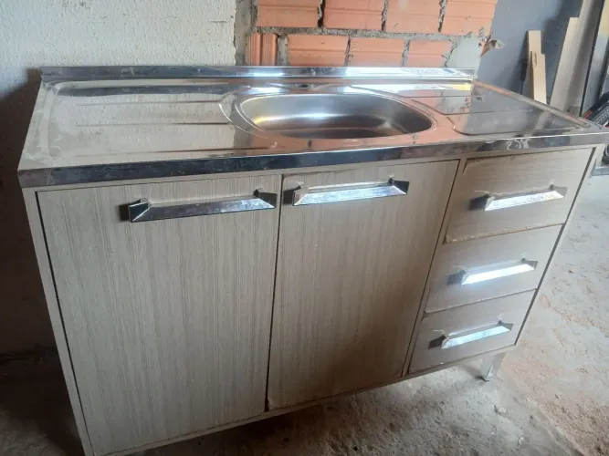 BALCÃO COM PIA COMPLETO!