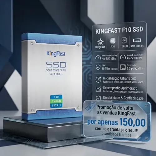Ssd KingFast 128gb sata