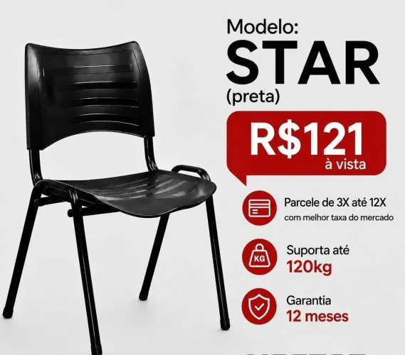Cadeiras pra igrejas 