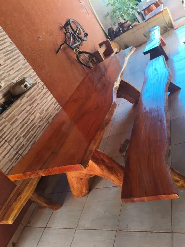 Vendo mesa rústica 