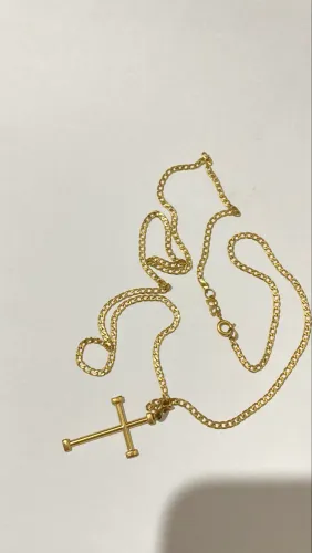 Cordão Romanel com pingente tamanho 60 cm