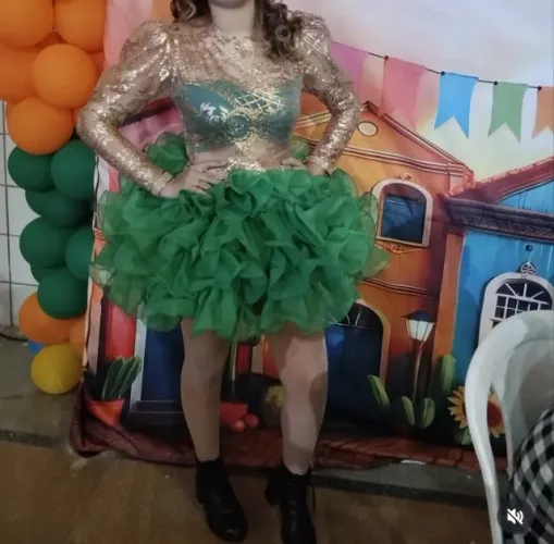 Vestido rainha do milho