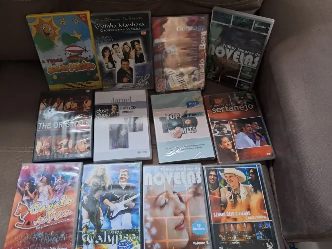 DVD Músicas Vários Gêneros