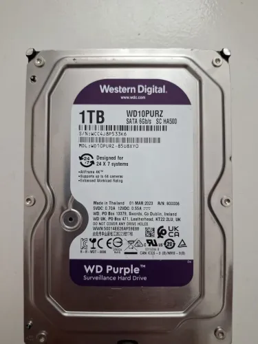 Hd 1tb Purple dvr cftv cpu