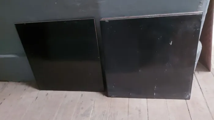 Piso ceramica preto 45×45 (4 peças)