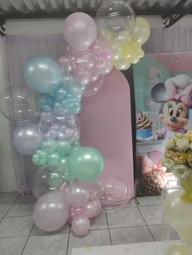 Decoração com balões $180,00