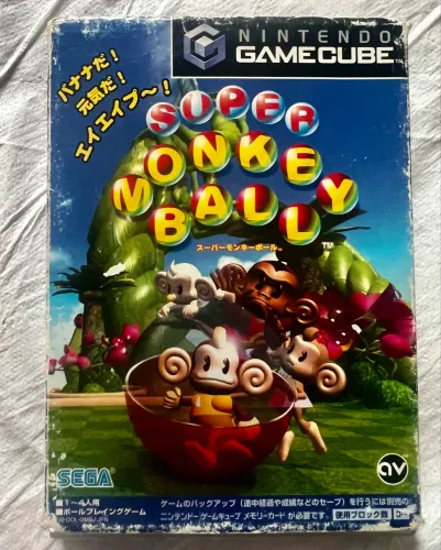 Super Monkey Ball Original Mídia física GAMECUBE