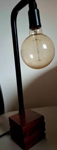 Luminária de Mesa (Artesanal)