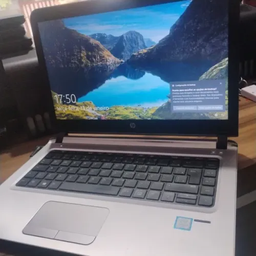 Notebook hp i5 sexta geração rapido com ssd