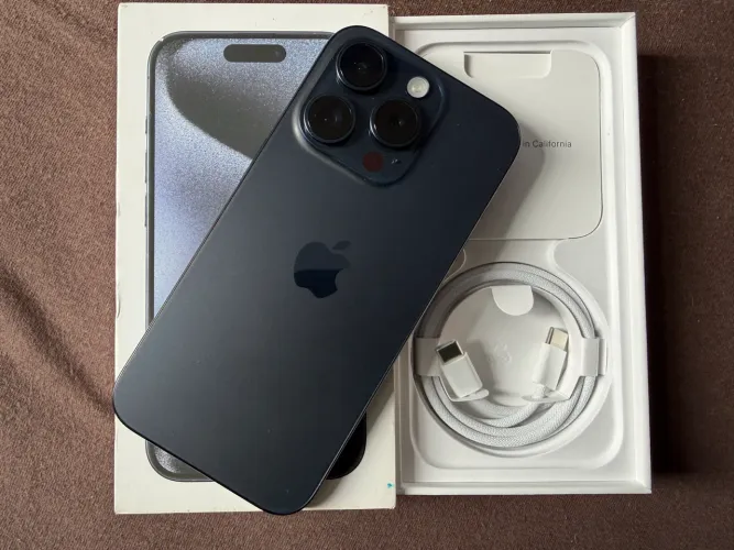 iPhone 15 Pro 128GB Azul Titânio
