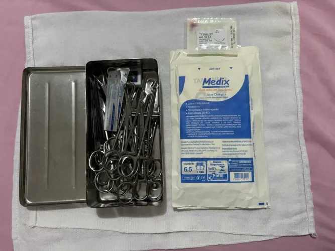 Kit intrumentos de estudo ciru med vet