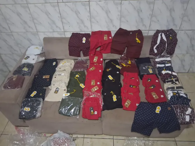188 peças de roupas crianças lote novo