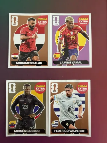 Vendo Figurinhas Extras da Panini