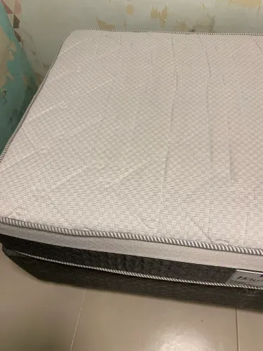 Cama box + colchão + cabeceira