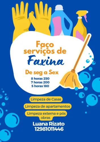 Faxinas em Taubaté