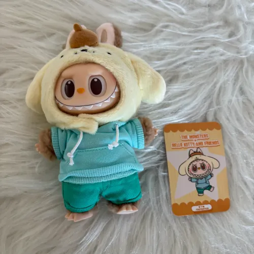 Labubu x Sanrio Pompompurin Popmart (Novo, sem caixa)