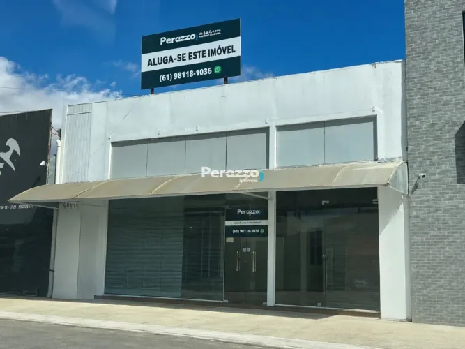 Pistão Sul Taguatinga Sul Brasília Loja Comercial Locação Imobiliária Perazzo Imóveis R$ 1