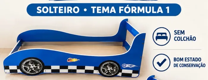 VENDO 1 CAMA INFANTIL FÓRMULA 1