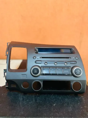 Moldura Painel Central + Rádio Original COM BLUETOOTH, Honda Civic 2007 a 2011 MP3 AUX