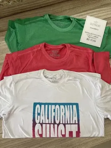 Camisetas Masculinas (G) Pack 3