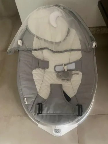 Cadeira de Descanso e Balanço Bebê Elétrica Fancy Maxi Baby