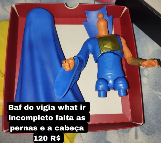 Vigia Marvel legends peças Baf para completar o personagem 