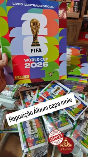 Álbum copa do mundo 2026 capa mole